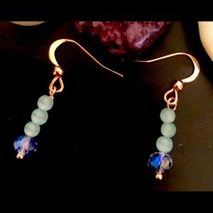 Handmade gemstone earrings